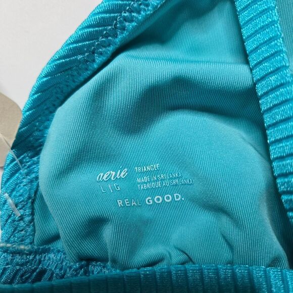 Aerie Triangle Bikini Top Large - Picture 5 of 5